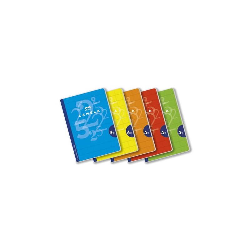 LAMELA LIBRETA 50h A4 CDV- 4 PACK 5