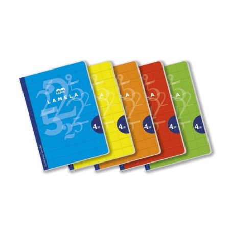 LAMELA LIBRETA 50h A4 CDV- 4 PACK 5