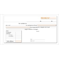 TALONARIO ALQUILER IVA DUPLICADO LOAN