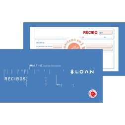 TALONARIO RECIBOS DUPLICADO LOAN
