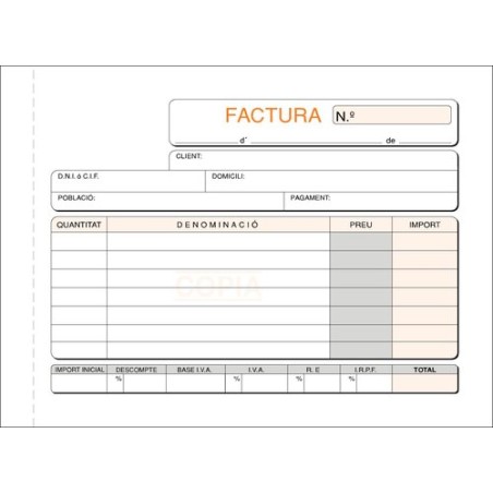 TALON- CAT- FACTURAS 8º APDO DUPLI LOAN