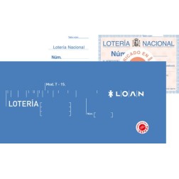 TALONARIO LOTERIA DOS TINTAS LOAN