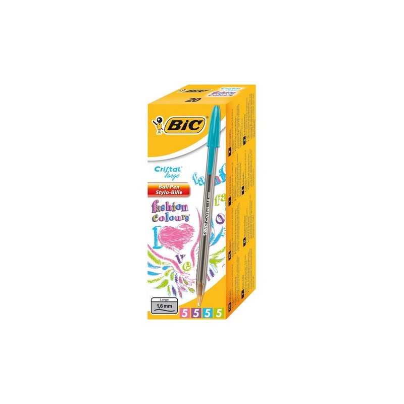 BOLIG-BIC CRISTAL FUN CAJA 20