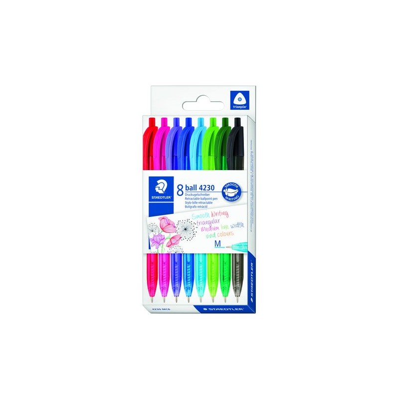 BOLIG-STAEDTLER 4230 MEDIO ESTUCHE 8