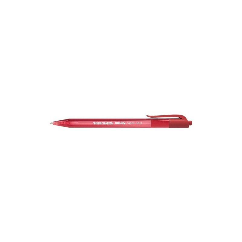 BOLIGRAFO PAPER MATE INKJOY 100 RT ROJO