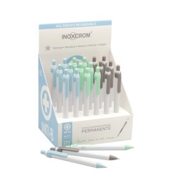 BOLIGRAFO INOXCROM ROCKER ANTIB- EXP-18