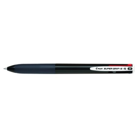 BOLIGRAFO 4 COL-PILOT SUPERGRIP G NEGRO