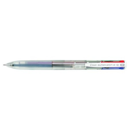 BOLIGRAFO 4 COL-PILOT SUPERGRIG G TRANSP