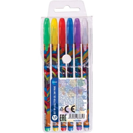 ROLLER GEL CENTRUM GLITTER 1,0 B-6