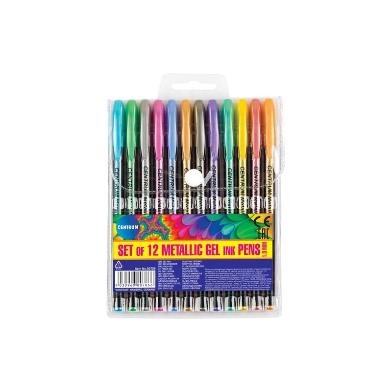 ROLLER GEL CENTRUM METALLIC 1,0 B-12
