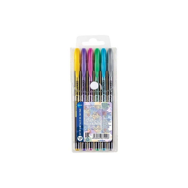 ROLLER GEL CENTRUM METALLIC 1,0 B-6