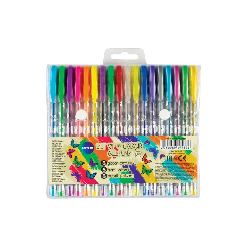 ROLLER GEL CENTRUM METALLIC B-18