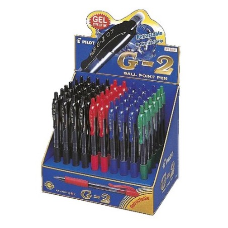 BOLIGRAFO PILOT G-2 07 RETRAC-EXP-D-60