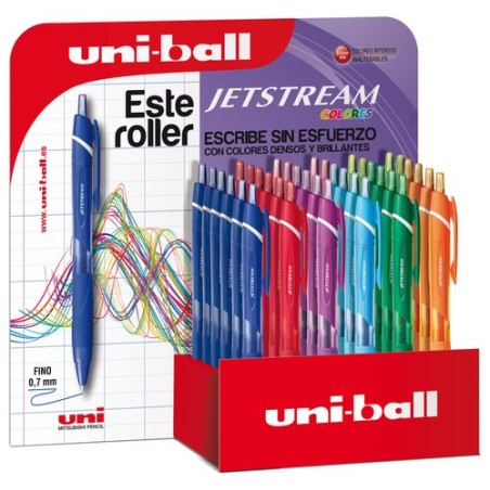 BOLIG-UNI JETSTREAM COLORES 0,7 EXP- 36