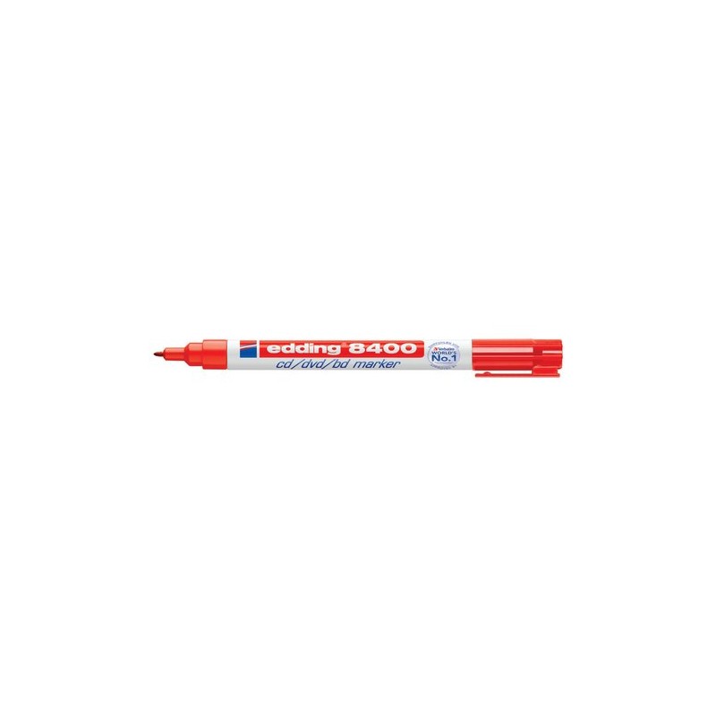 ROTUL-EDDING 8400 para CD ROJO