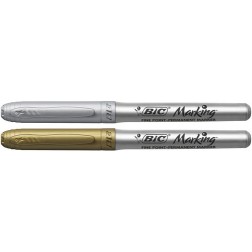 ROTUL-BIC MARKING GOLD&SILVER CAJA DE 12