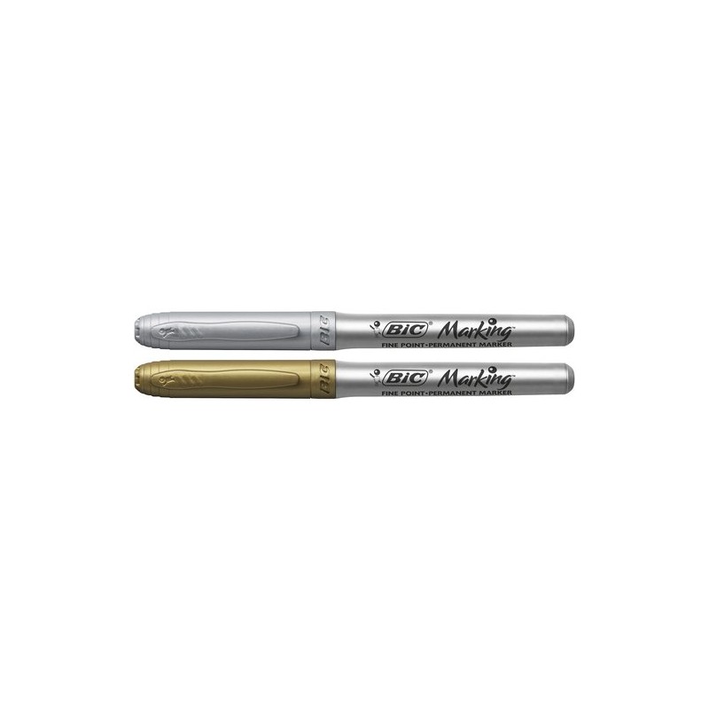 ROTUL-BIC MARKING GOLD&SILVER CAJA DE 12 ROTUL-BIC MARKING GOLD&SILVER CAJA DE 12