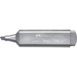 ROTUL-FLUOR FABER CASTELL 1546 MET-PLATA