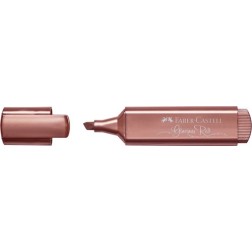 ROTUL-FLUOR FABER CASTELL 1546 MET-ROJO