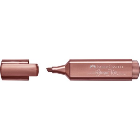 ROTUL-FLUOR FABER CASTELL 1546 MET-ROJO