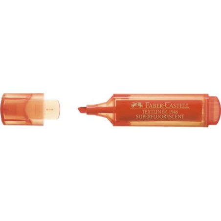ROTUL-FLUOR FABER CASTELL 1546 NARANJA
