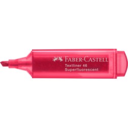 ROTUL-FLUOR FABER CASTELL 1546 ROJO