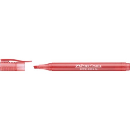 ROTUL-FLUOR FABER TEXLINER 38 ROJO