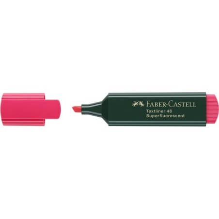 ROTUL-FLUOR FABER CASTELL ROJO
