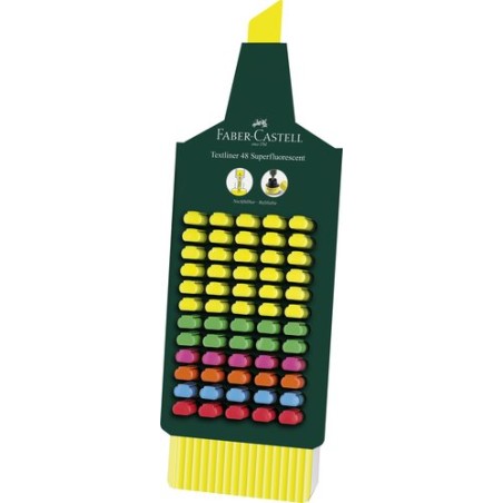 ROTUL-FLUOR FABER CASTELL EXPOSITOR 60