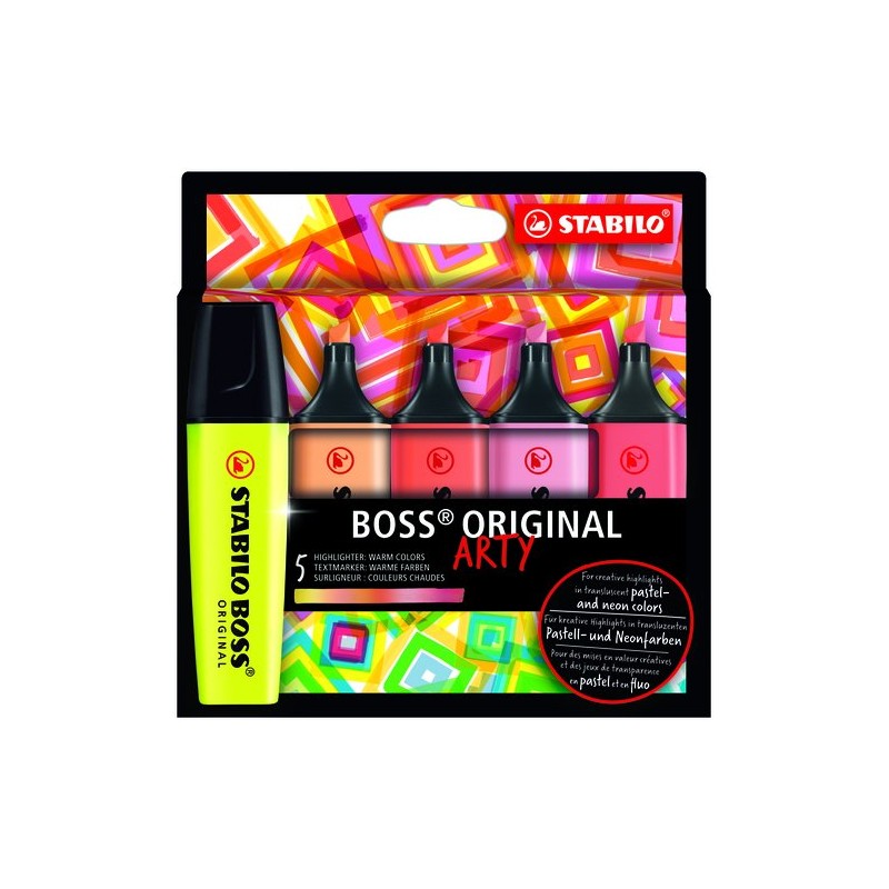 ROTUL- FLUOR- BOSS ARTY LINE CALIDO E-5