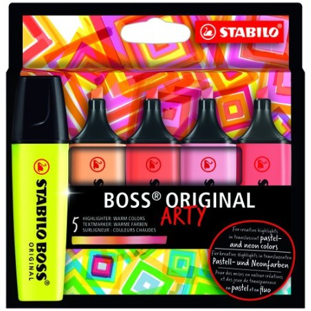 ROTUL- FLUOR- BOSS ARTY LINE CALIDO E-5