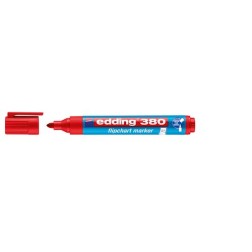 ROTUL-PIZAR-EDDING 380 FLIPCHART ROJO