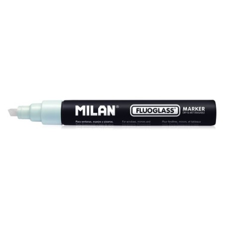ROTULAD-PIZARRA MILAN FLUOGLASS BLANCO