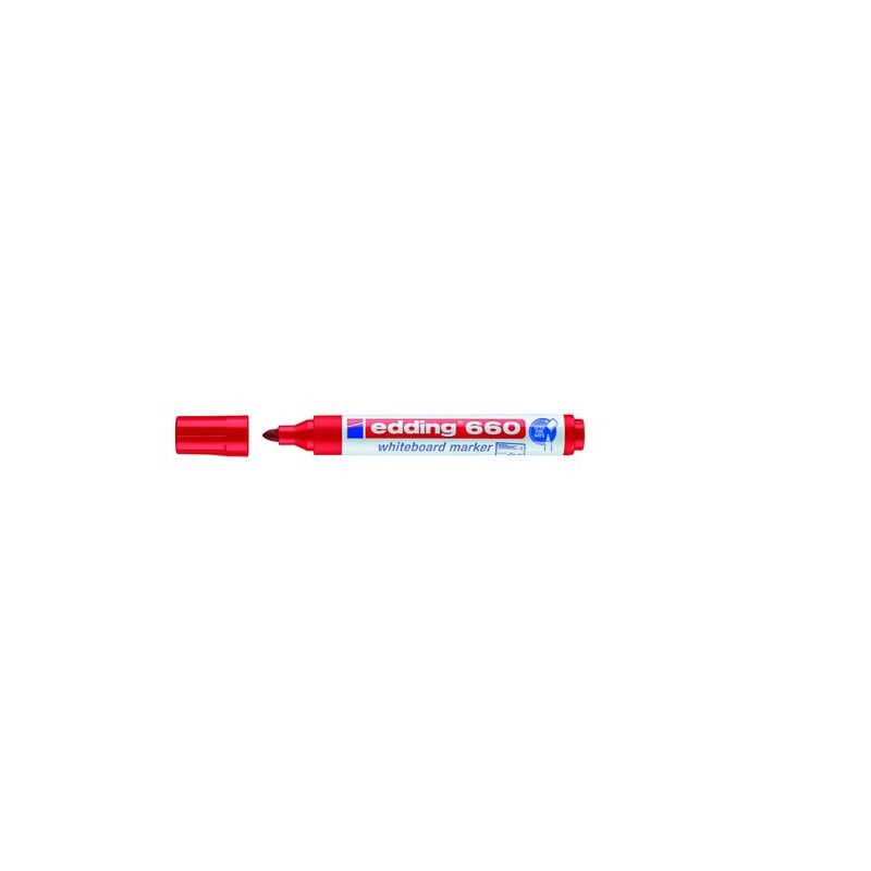 ROTUL-PIZAR-EDDING 660 ROJO