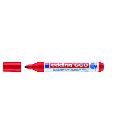 ROTUL-PIZAR-EDDING 660 ROJO