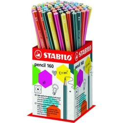 LAPIZ STABILO HEXAGONAL 160 HB EXP-72