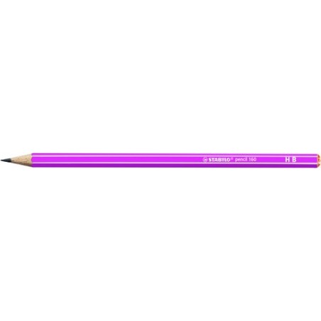 LAPIZ STABILO HEXAGONAL 160 HB ROSA