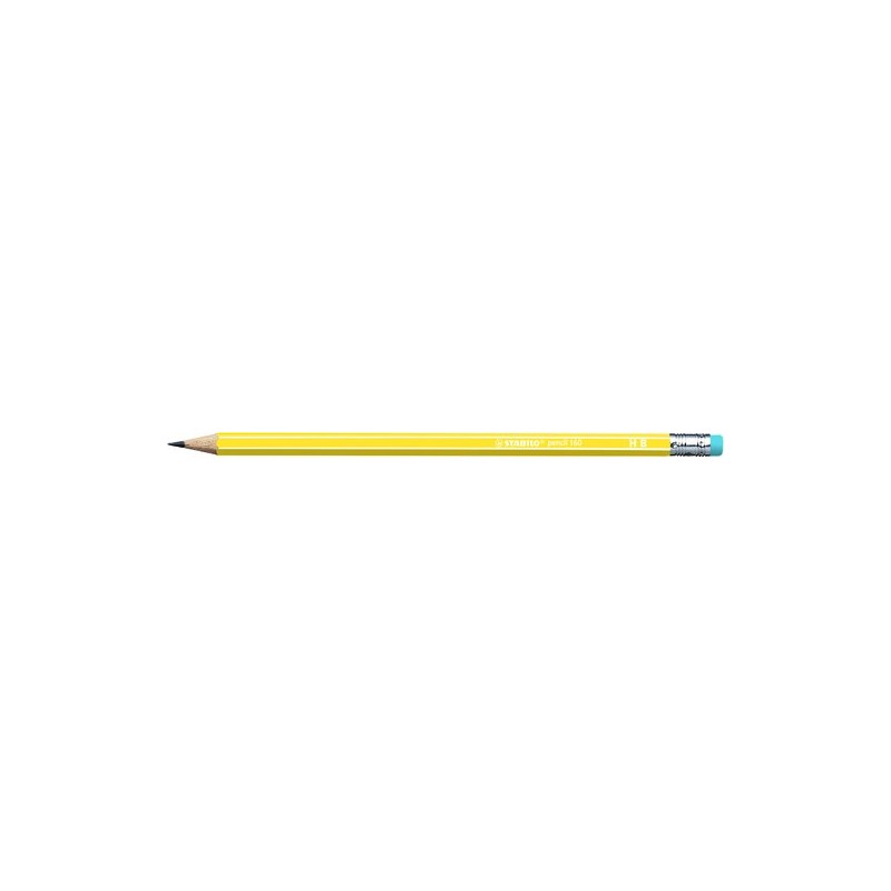 LAPIZ STABILO HEXAG-C-GOMA 2160 HB AMARI