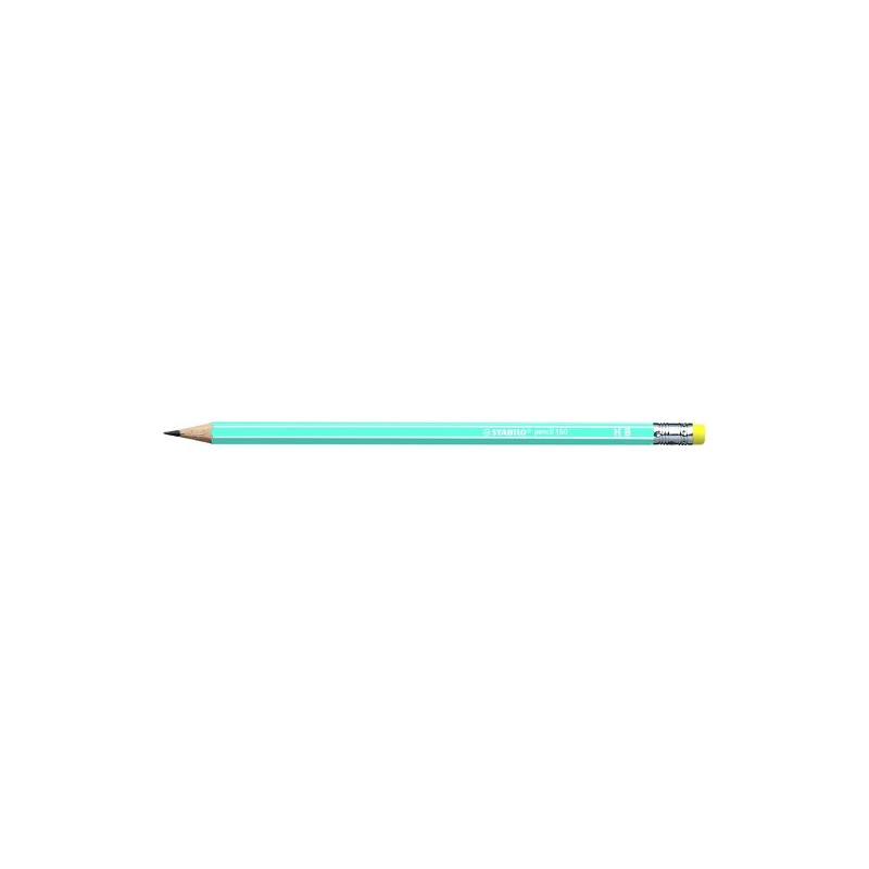 LAPIZ STABILO HEXAG-C-GOMA 2160 HB AZUL