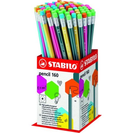 LAPIZ STABILO HEXAG-C-GOMA 2160 EXP-72