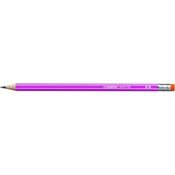 LAPIZ STABILO HEXAG-C-GOMA 2160 HB ROSA