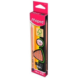 LAPIZ MAPED BLACK""PEPS - HB