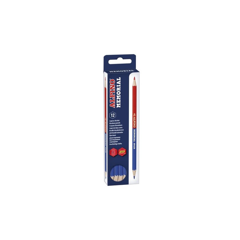 LAPIZ ofic-ALPINO BICOLOR caja 12