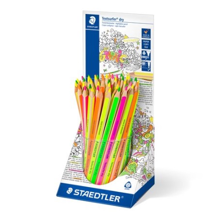 LAPICES COLOR STAEDT-128 NC TR-JUMBO EXP