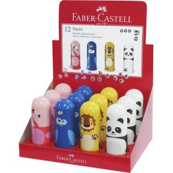 AFILABORRA FABER-CASTELL ANIMALES EXP-12