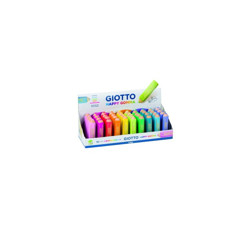 GOMA BORRAR GIOTTO HAPPY GOMMA EXP-40