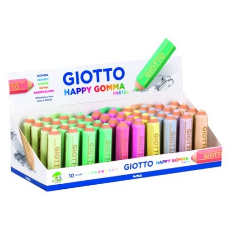 GOMA BORRAR GIOTTO HAPPY GOMMA EXP-40