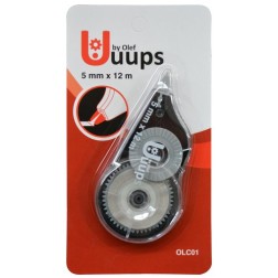 CORRECTOR CINTA OLEF UUUPS 5 mm x 12 m