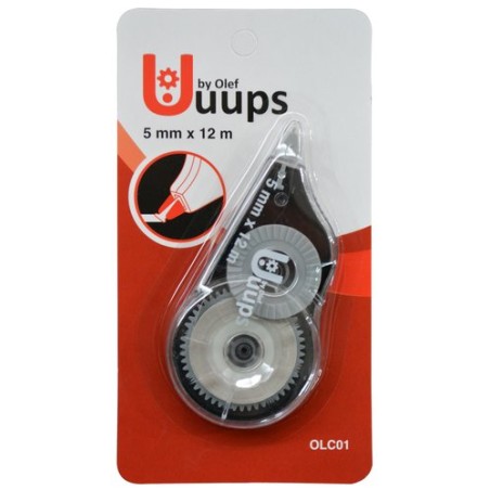 CORRECTOR CINTA OLEF UUUPS 5 mm x 12 m