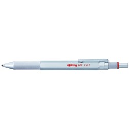 BOLIGRAFO-MULTIF-ROTRING (3) PLATEADO